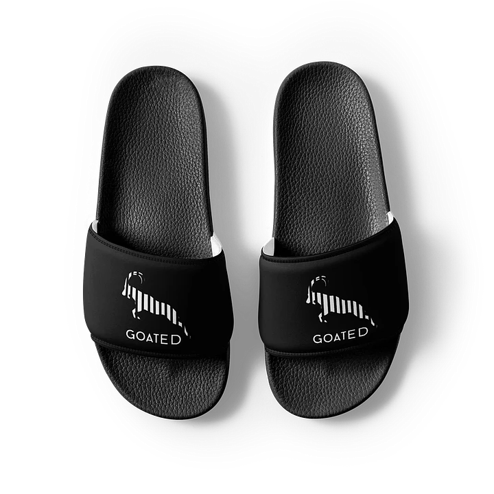 GOATED® Men's Slides | Black product image (1)