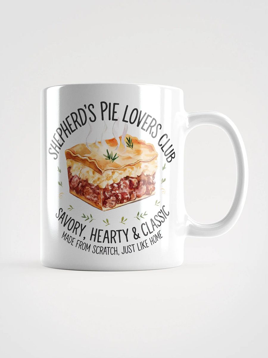 Shepherd's Pie Lovers Club White Glossy Mug product image (3)