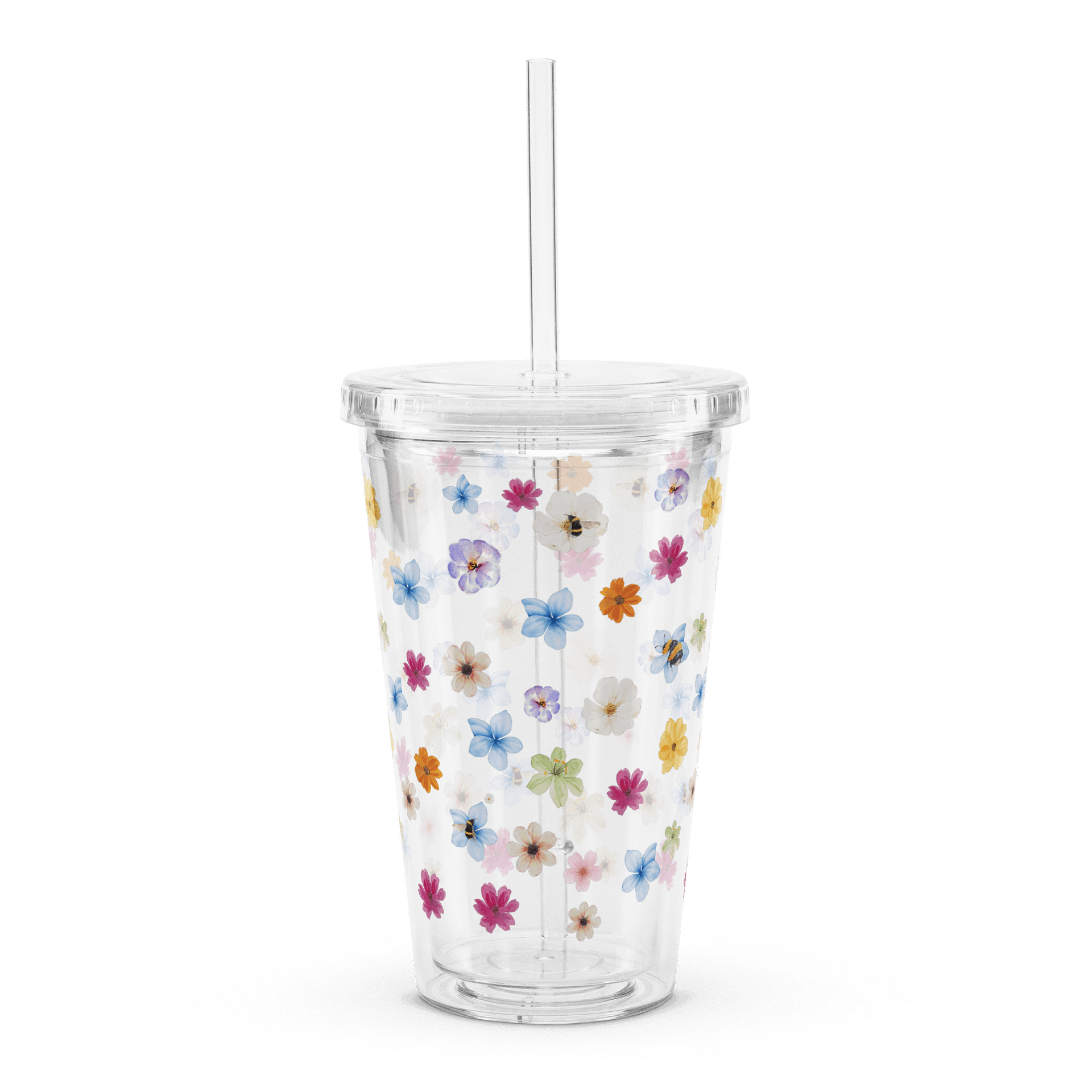 Summer Edition - Plastic Tumbler w/Straw product image (3)