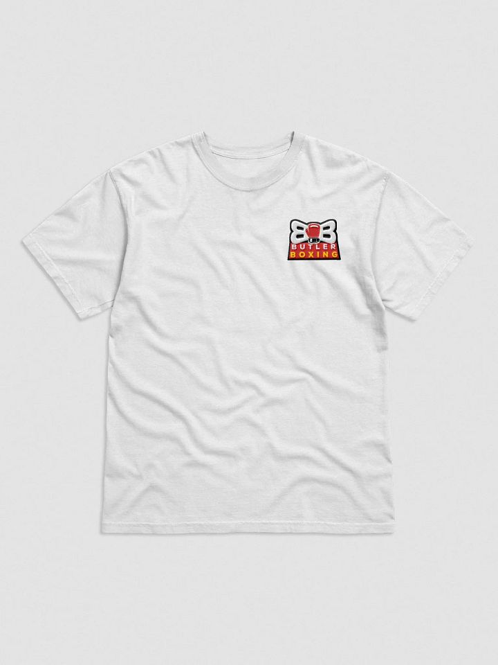 Butler Boxing White T-Shirt (Embroidered) product image (1)