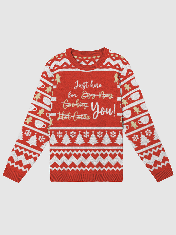 Ugly Sweater Gone Red Here Just For You! product image (1)