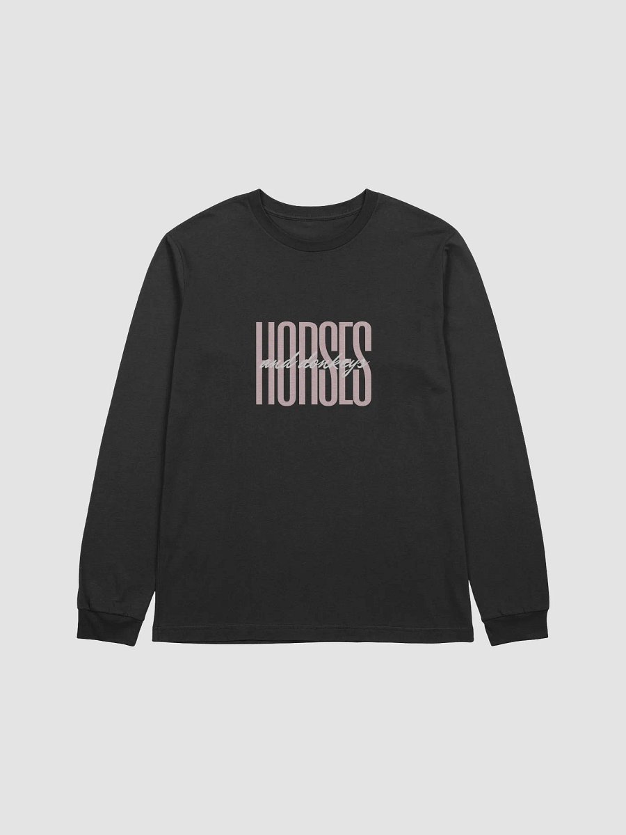 Horses and Donkeys Long Sleeve Tee product image (1)