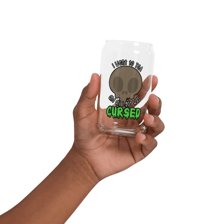 All I Got Was Cursed - Warrior - Can Glass product image (2)