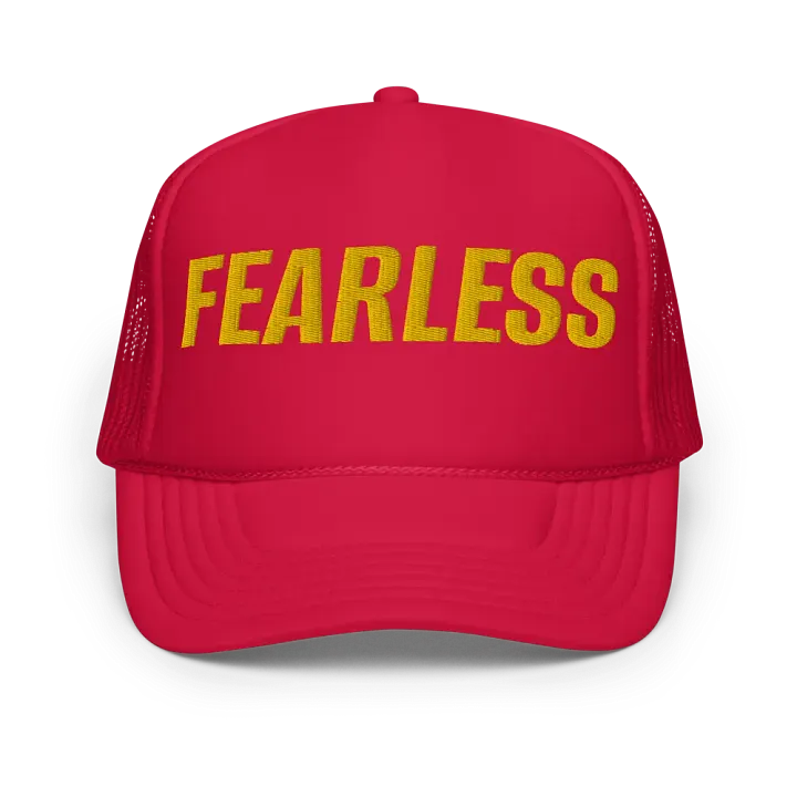 Fearless - Embroidered Trucker Hat Cap product image (1)