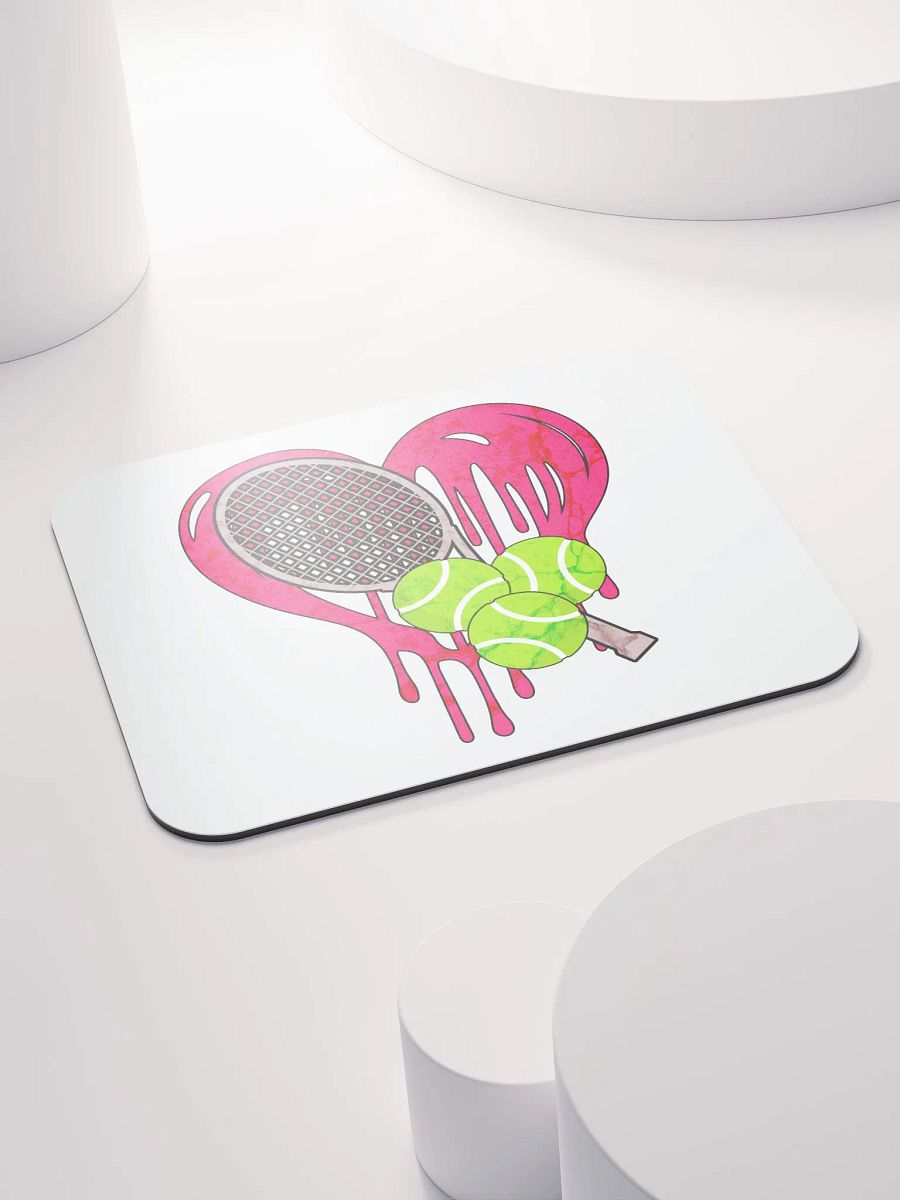 Heart Tennis Love Mouse Pad product image (4)