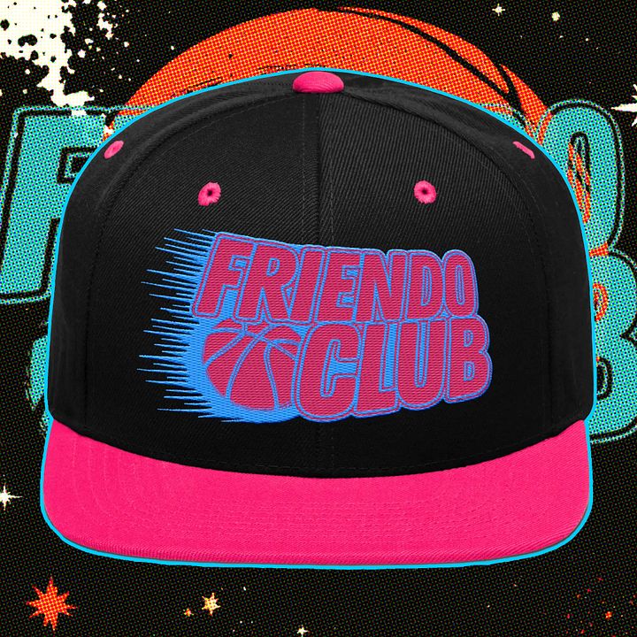 Friendo Hoops Hat PINK product image (1)