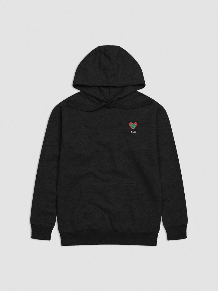 Heart Diamond Jesus Hoodie unisex product image (3)