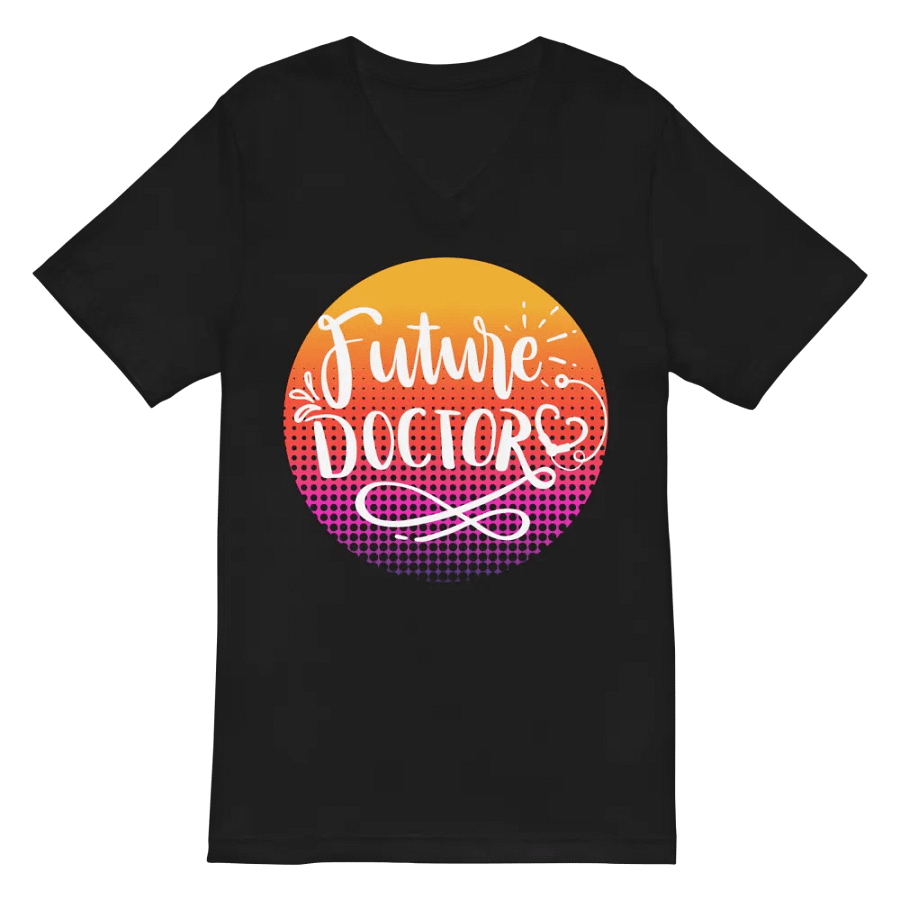 Future Doctor Playful V-Neck Tee product image (3)