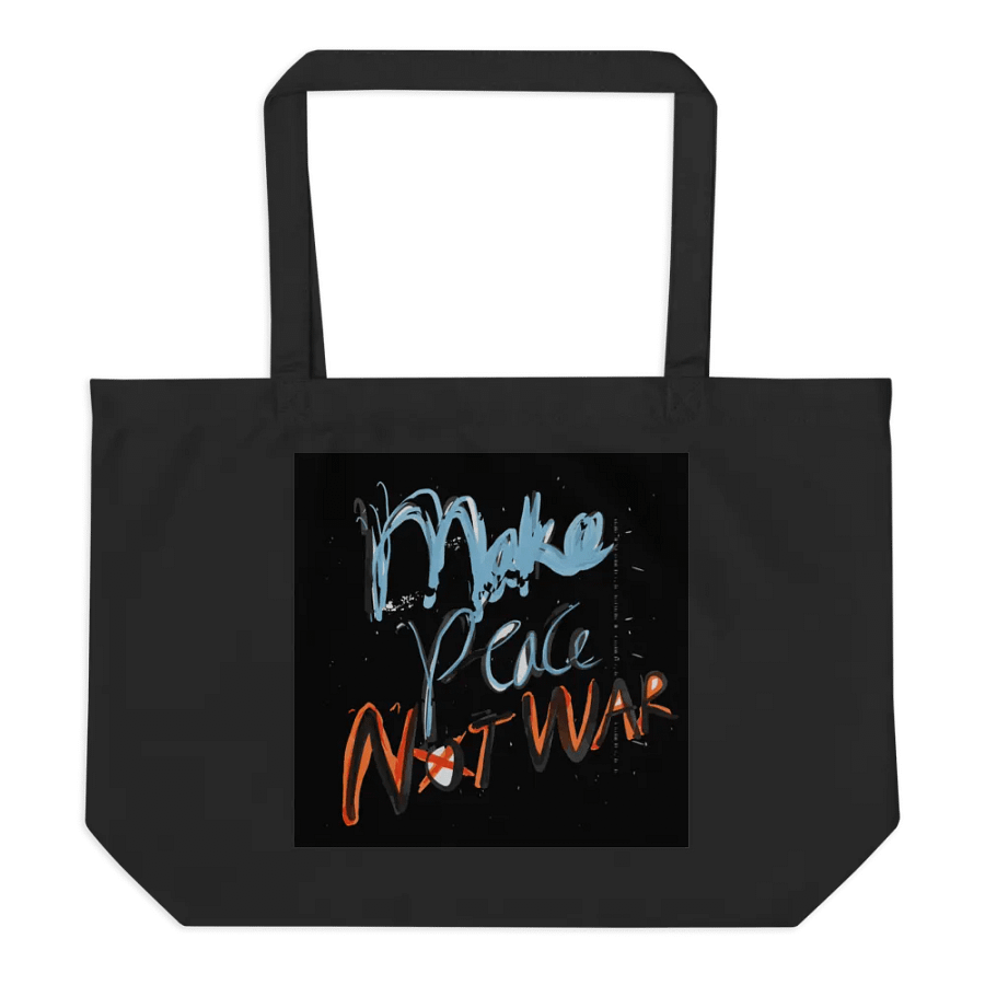 Graffiti Peace Statement Tote Bag product image (6)