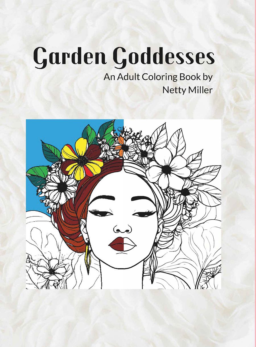 Garden Goddesses - DigiColor Pages product image (2)