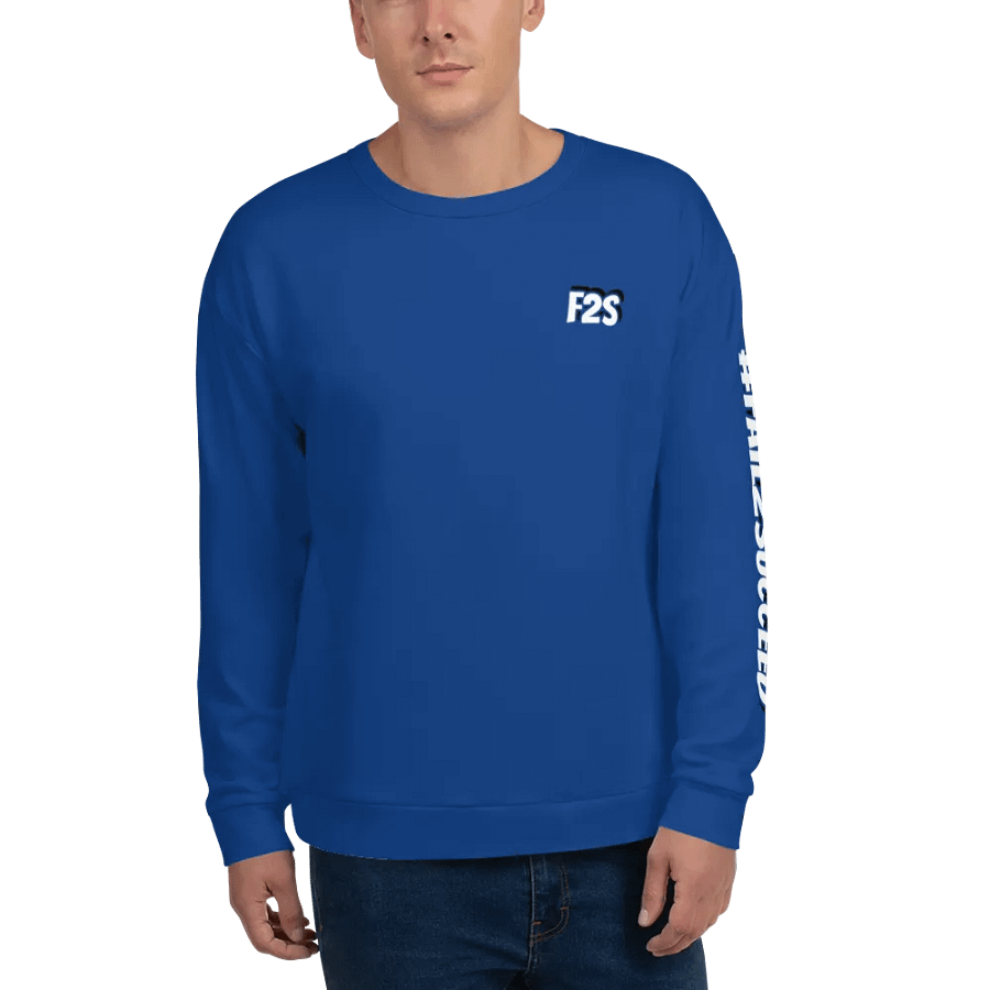 F2S (Failures dont break me, Create me Blue&W) product image (2)
