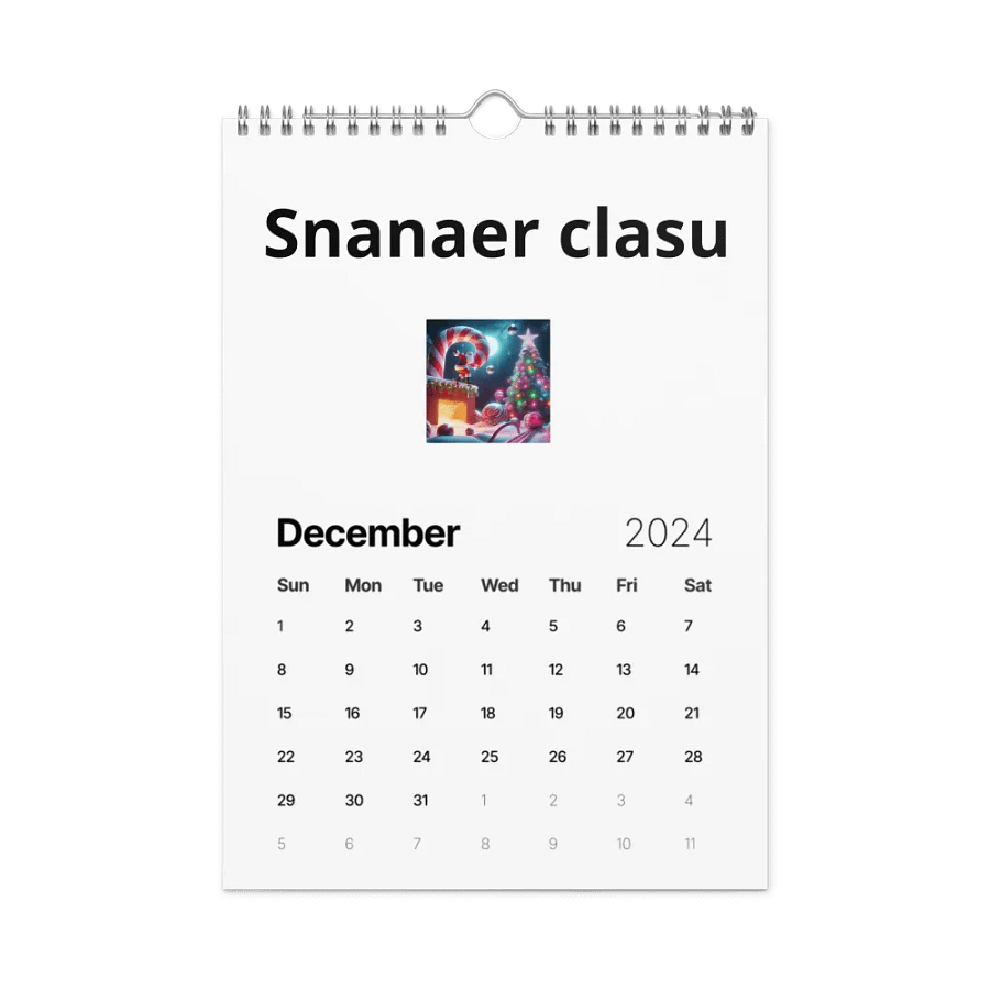 Calendar of the Year! product image (4)