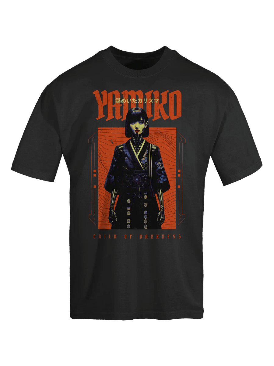 Yamiko: Dark Anime Aesthetic Oversized Vintage T-Shirt product image (4)