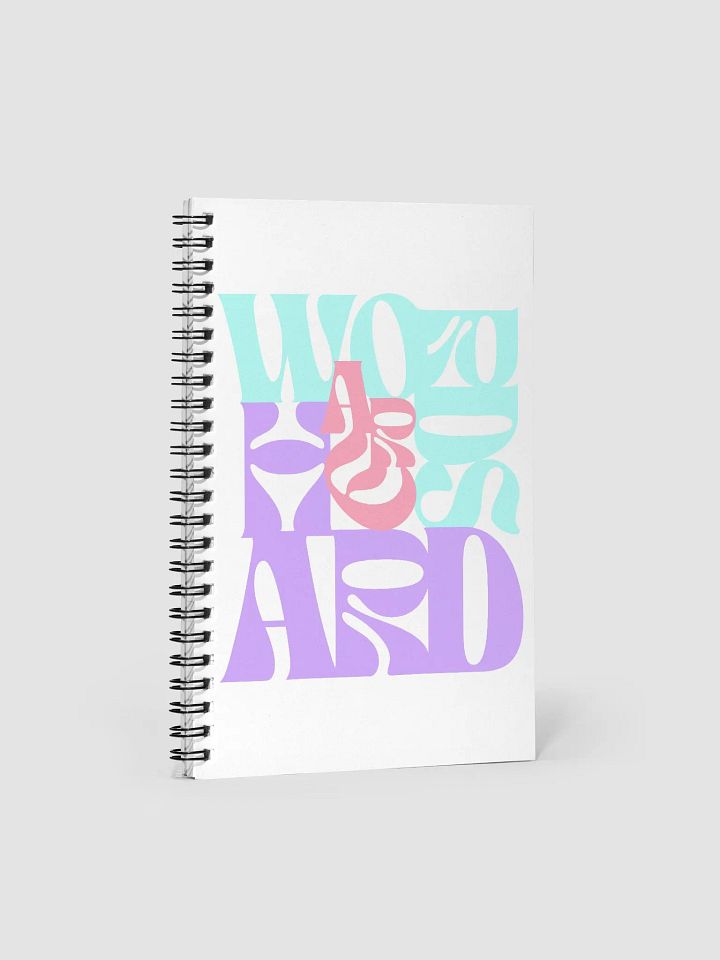 Words Are Hard Notebook Color product image (1)