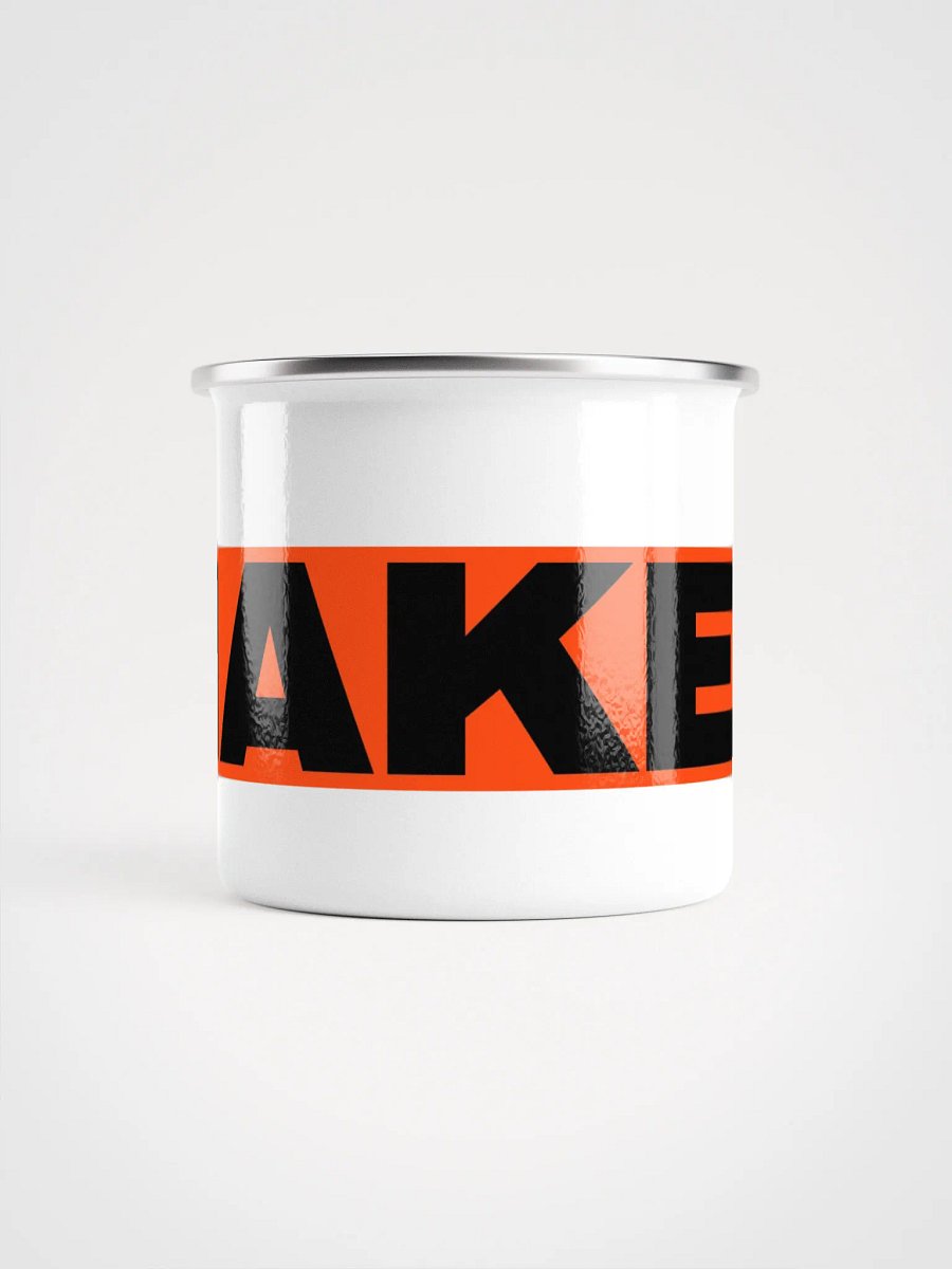 "MAKER" Enamel Mug product image (1)