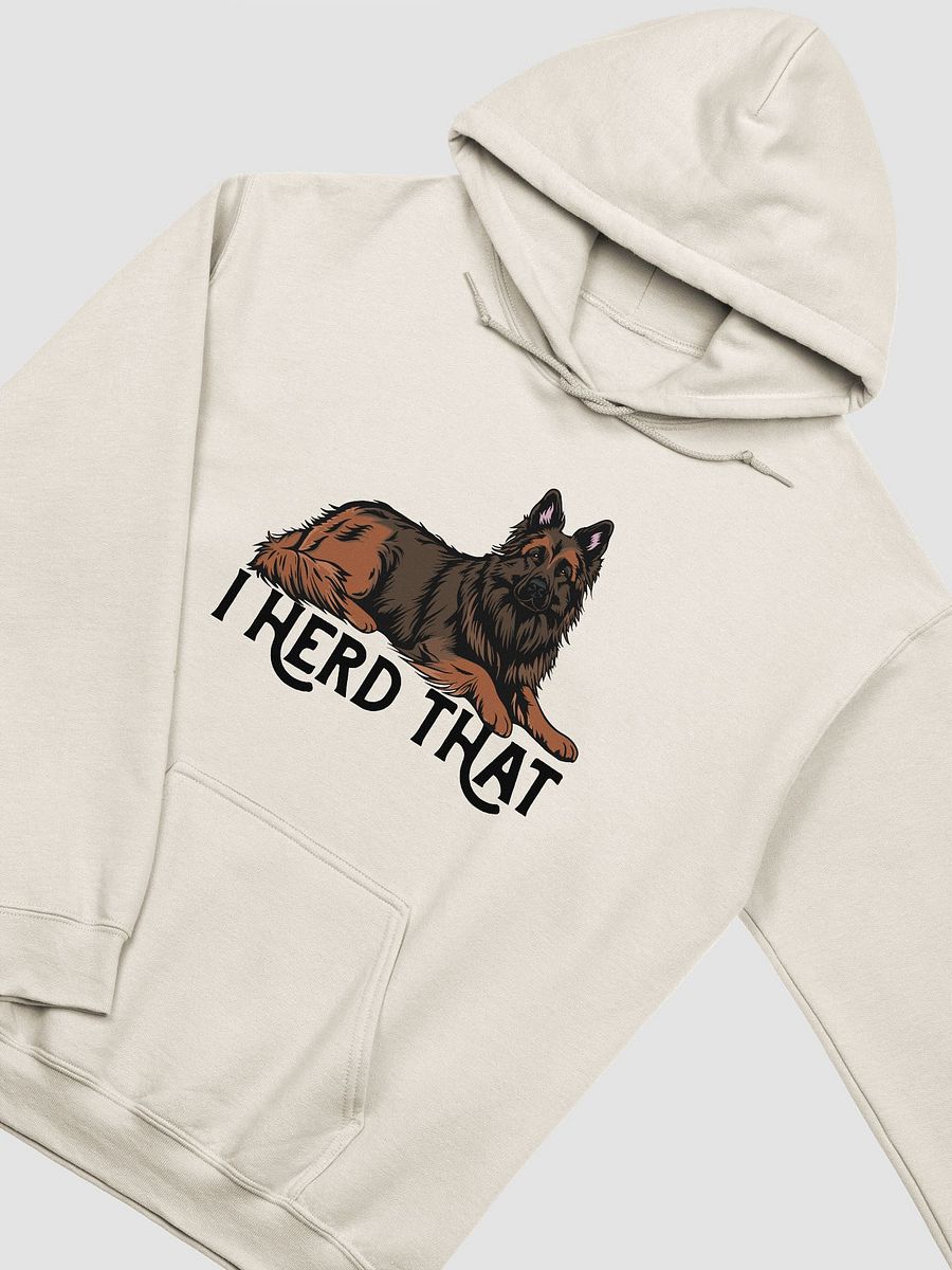 I Herd That Belgian Tervuren Hooded Sweatshirt | Funny Hoodie for Herding Dog Owners product image (19)