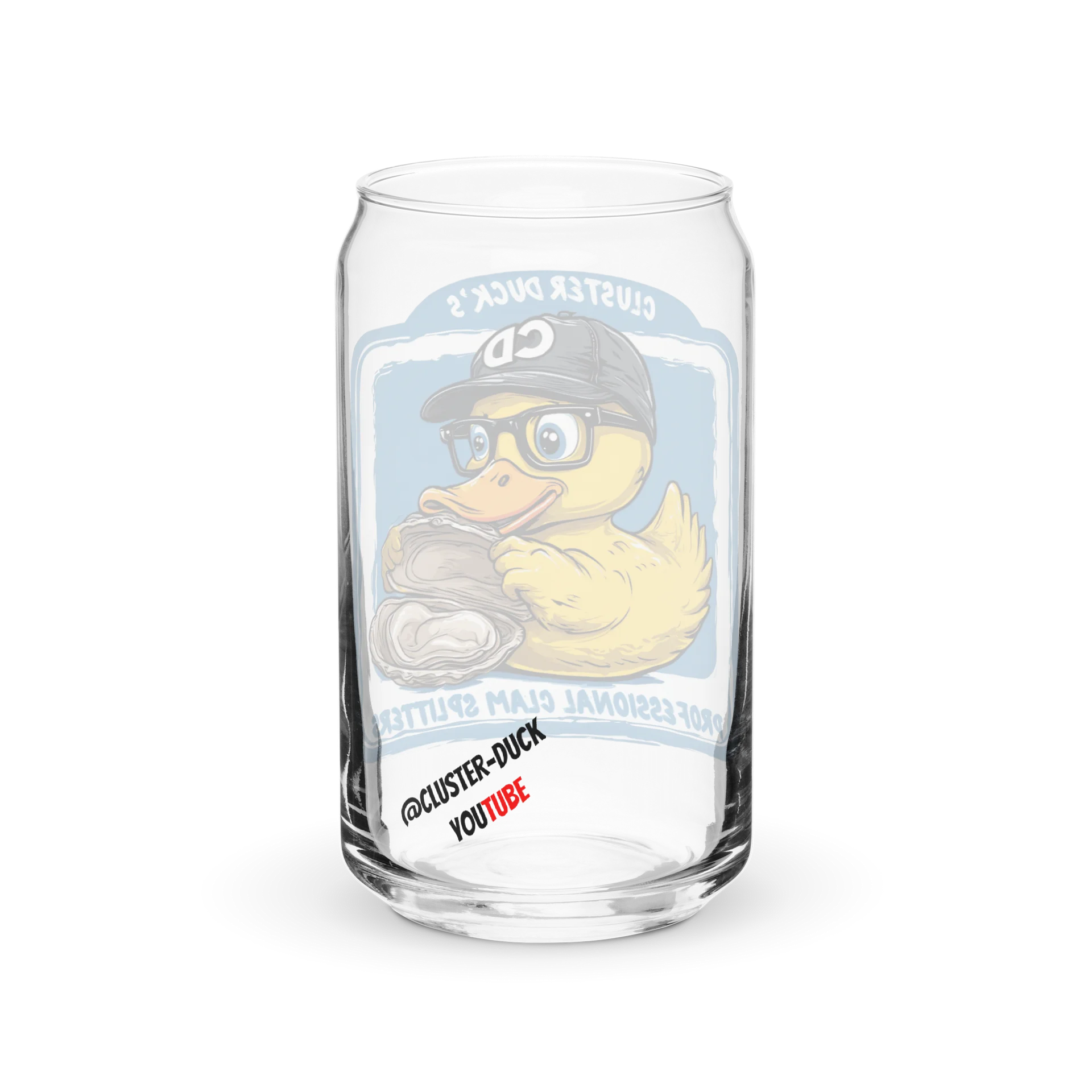 Can Shaped Glass Clam Style product image (2)