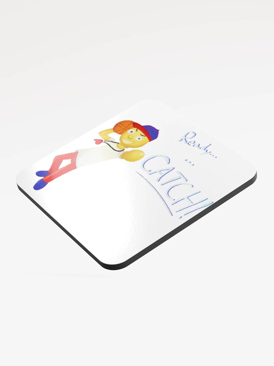 Ready... ... CATCH! Coach Dribble Cork Coaster product image (3)