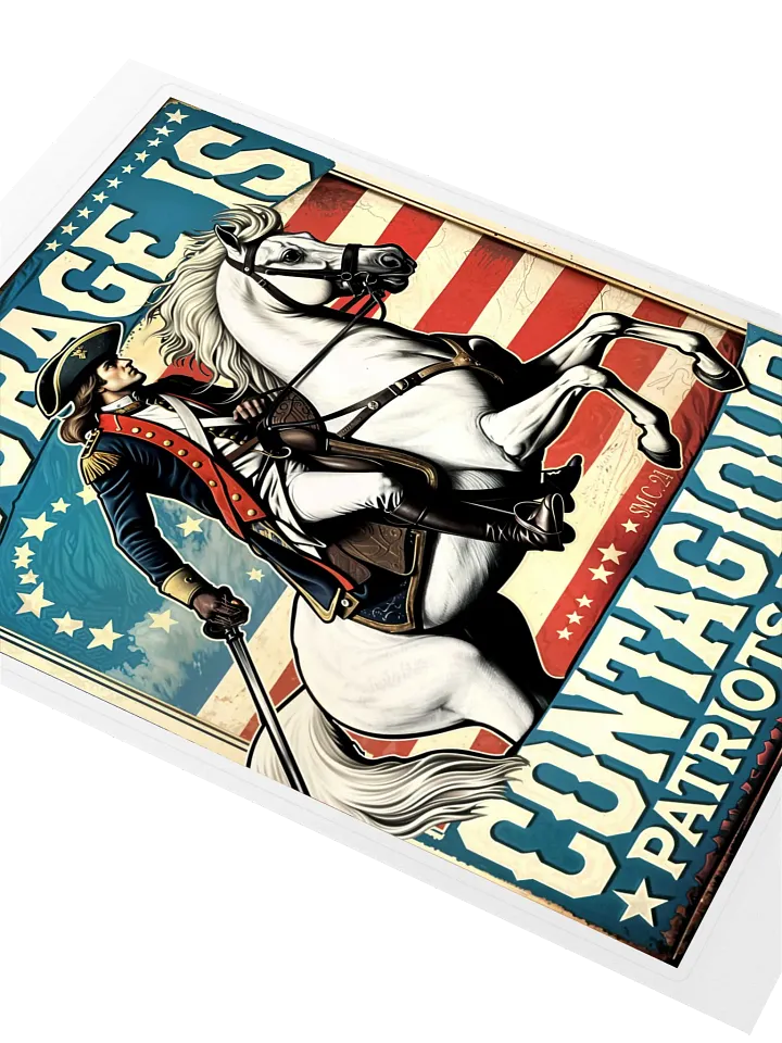 Courageous Patriots Sticker Sheet product image (2)