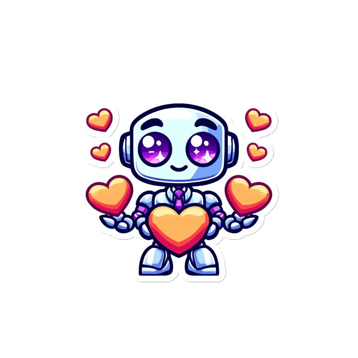 Heartfelt Robot Magnets product image (2)