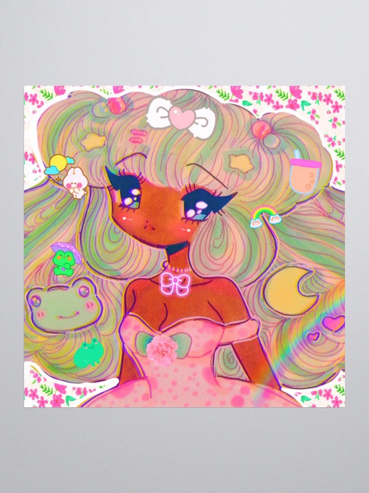 Froggy Princess Sticker product image (2)