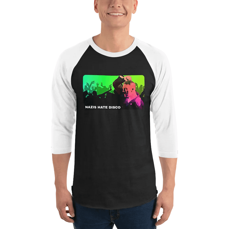They Hate Disco Baseball Tee product image (1)