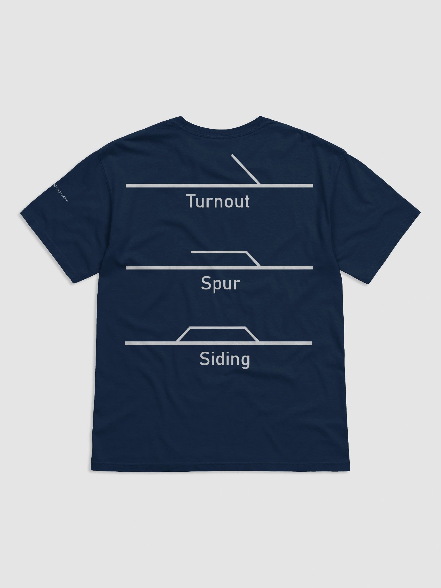 Heavy TShirt Dark - Turnout, Spur & Siding product image (1)