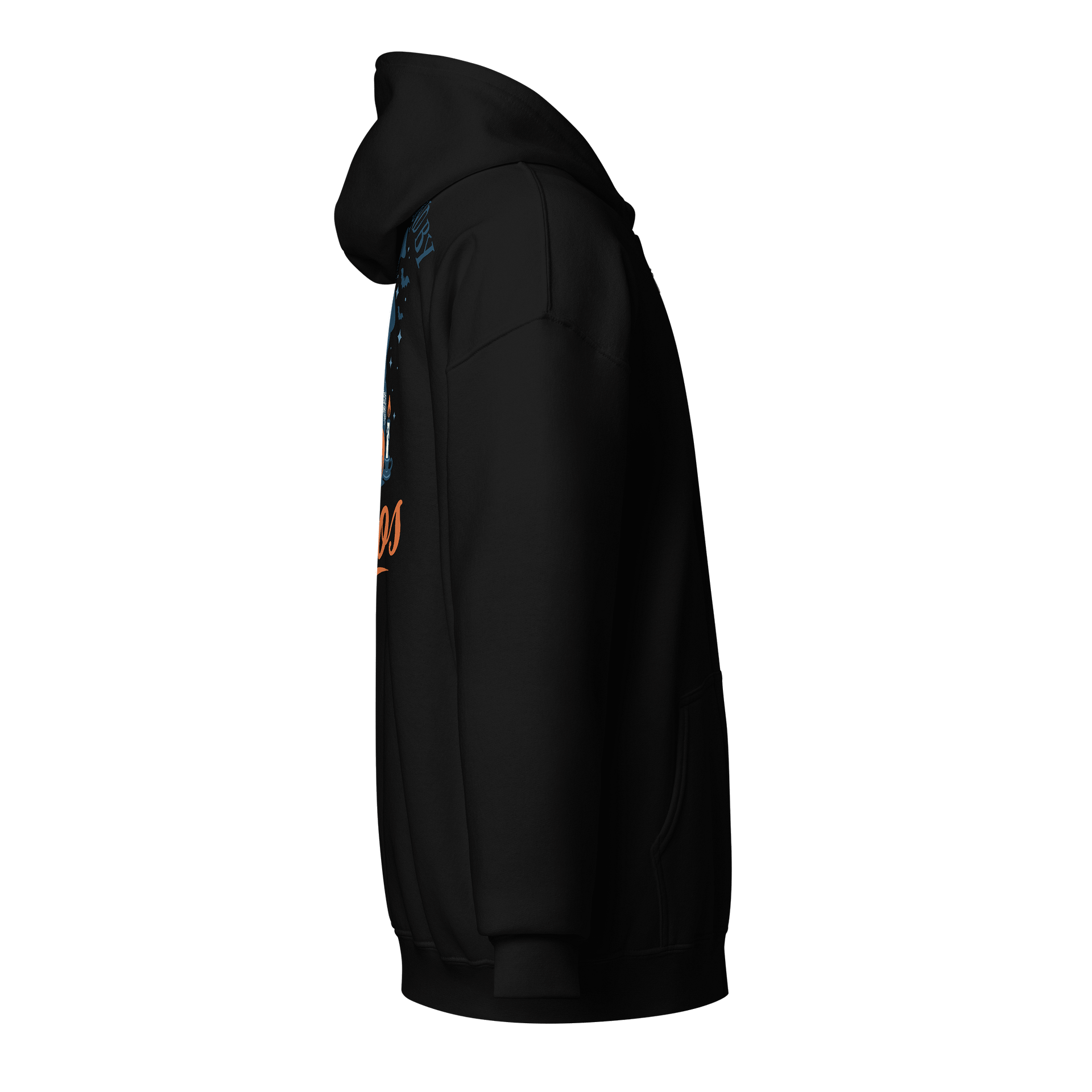 Spellbound by Chaos Halloween Zip Hoodie (Blue & Orange Text)- Limited Time! product image (10)