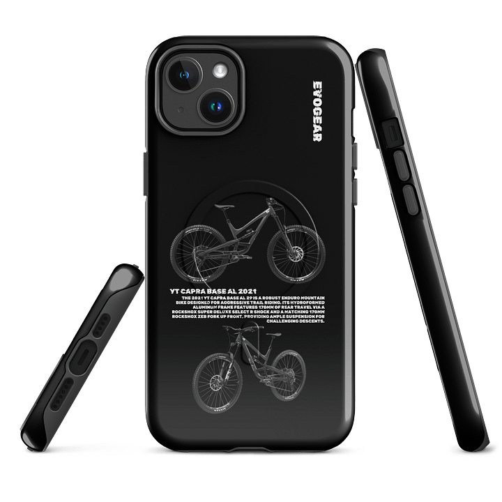 Black YT Capra Base AL 2021 iPhone MagSafe Case product image (2)