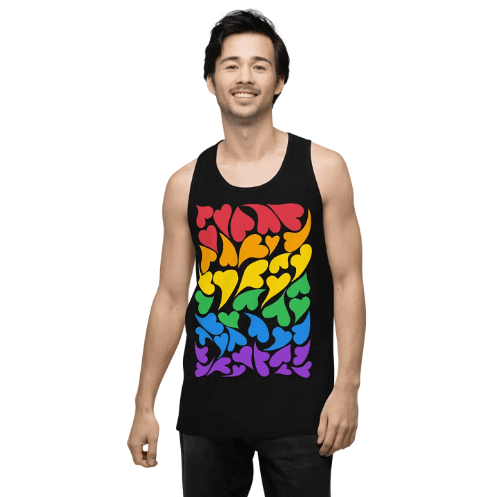 Nestled PRIDE Rainbow Tank Top product image (5)