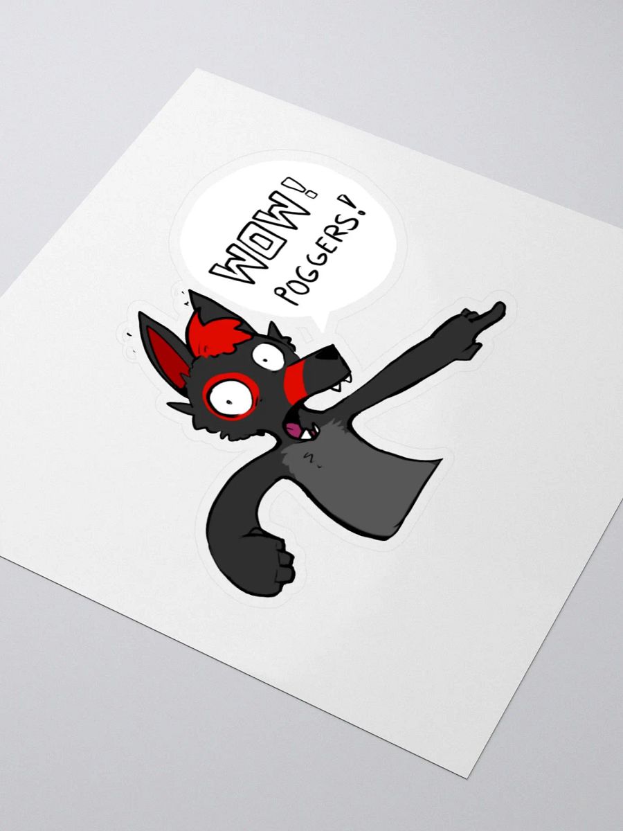 Wow! Poggers! Sticker product image (8)
