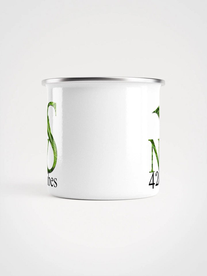 NYS 420 Vibe Leaf Enamel Mug product image (2)