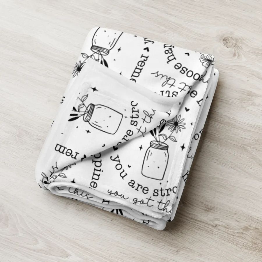 You Are Strong Blanket product image (6)