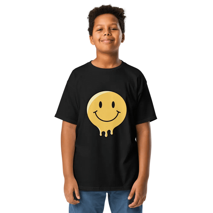 Melting Smiley Youth Tee product image (1)