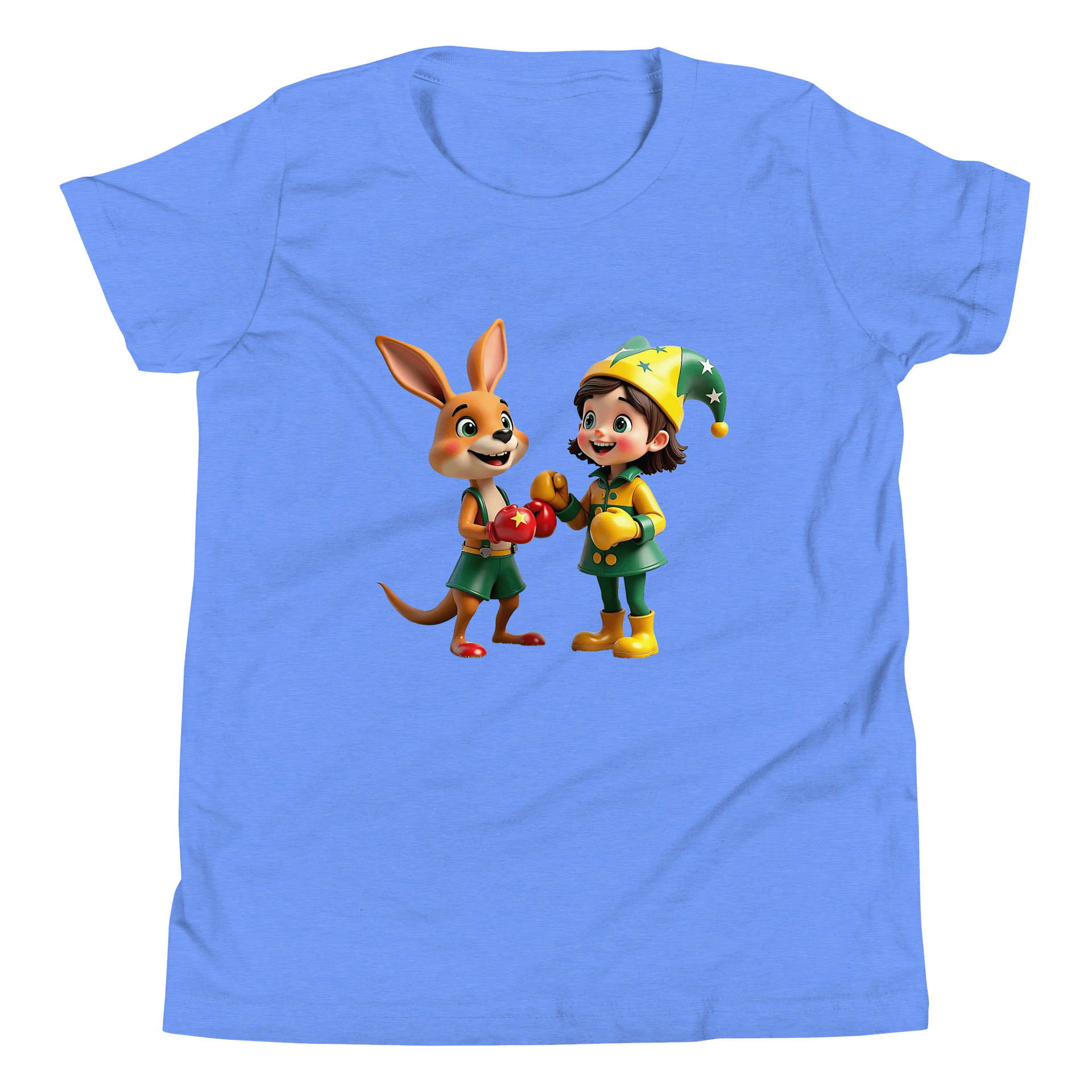 JessyJesty “Outback Explorer” Kangaroo Youth Tee – Bounce into Aussie Adventure! product image (1)
