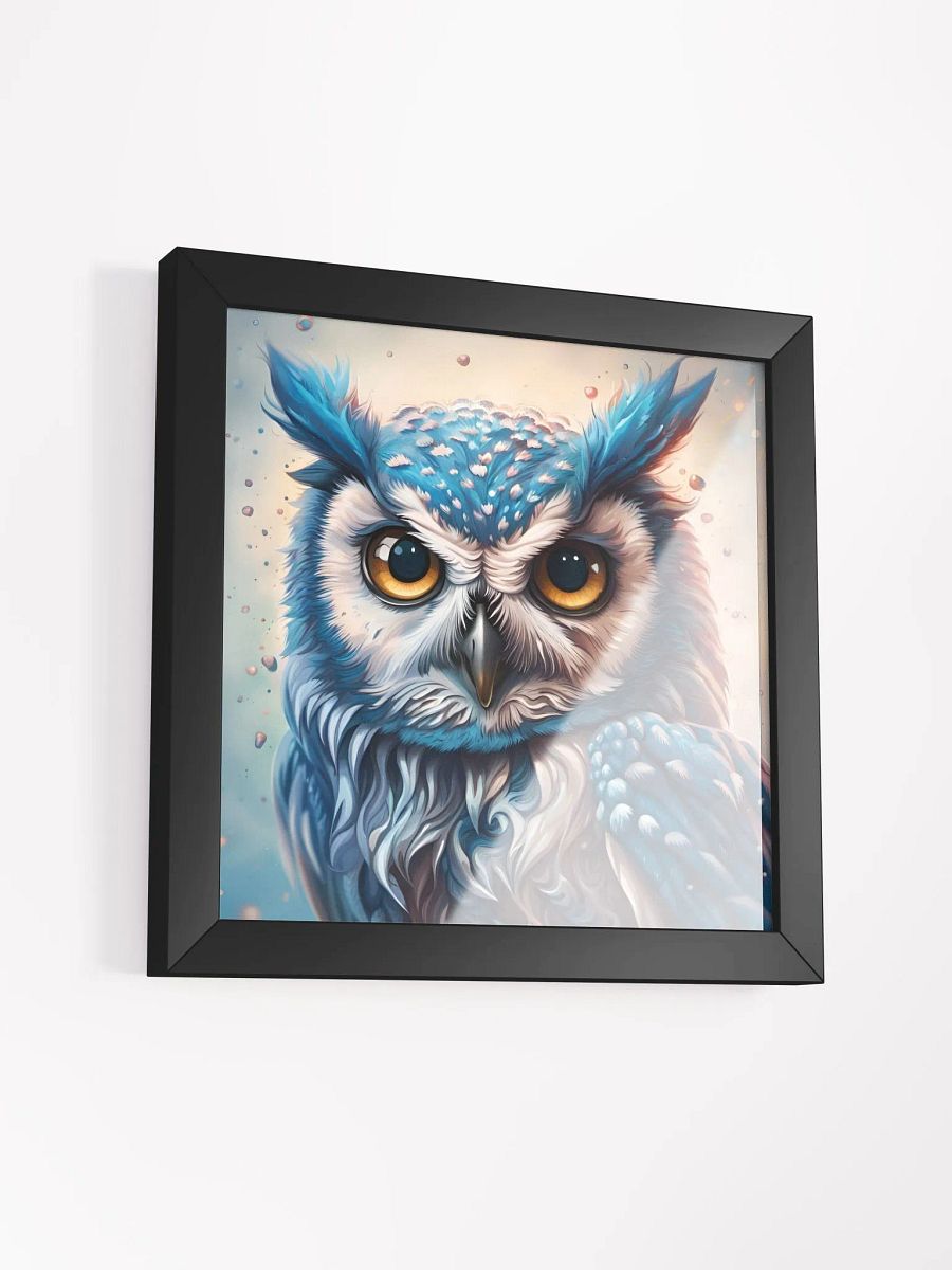 Framed Blue Owl Poster product image (19)