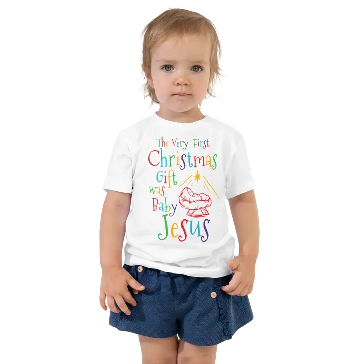 The Very First Christmas Gift Toddler T-Shirt product image (2)