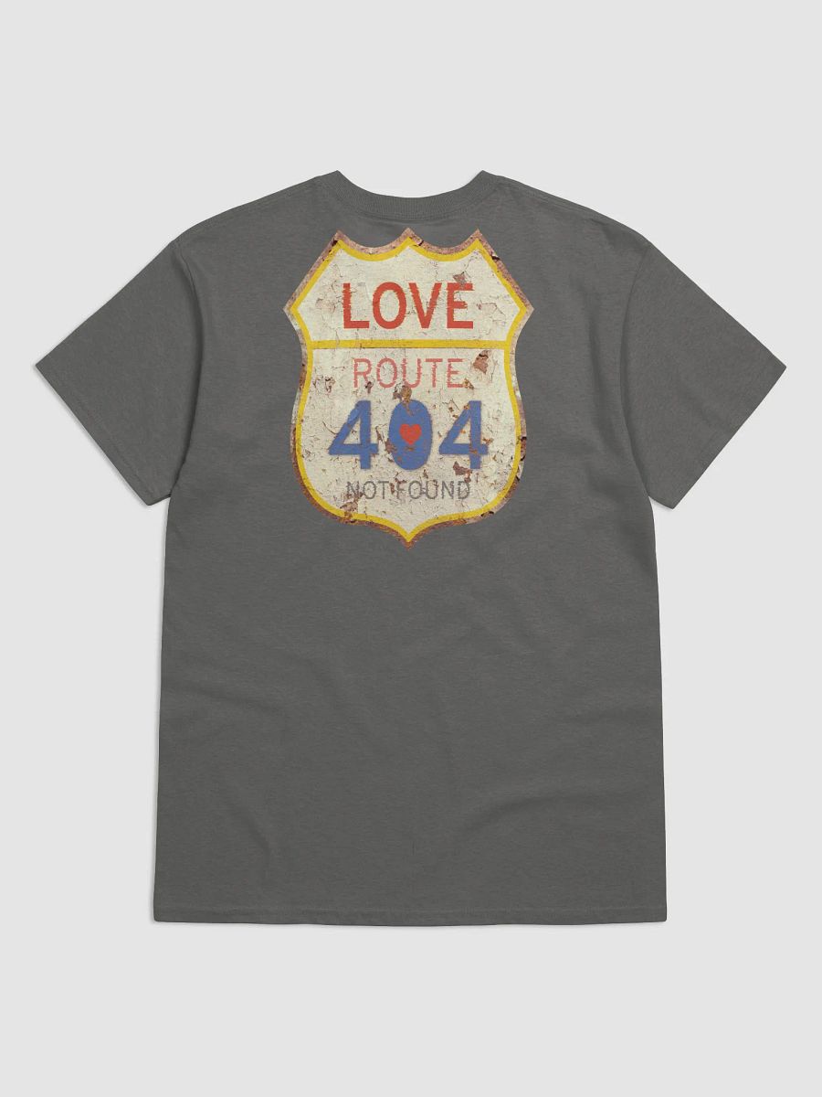 Funny 404 Not Found T-Shirt (Both Side) - Vintage Love Design for Tech Lovers & Geeks product image (34)