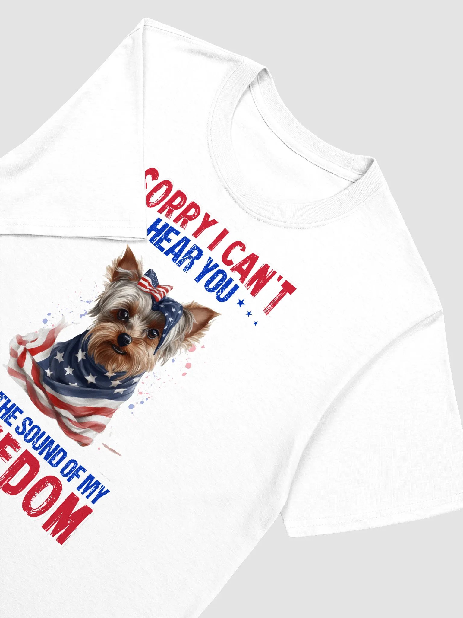 Patriotic Pooch Freedom T-Shirt product image (7)