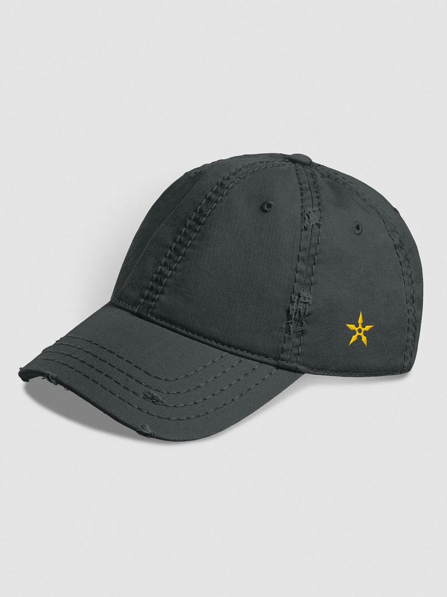 Golden Shuriken Dad Hat (Battle-Scarred) product image (12)