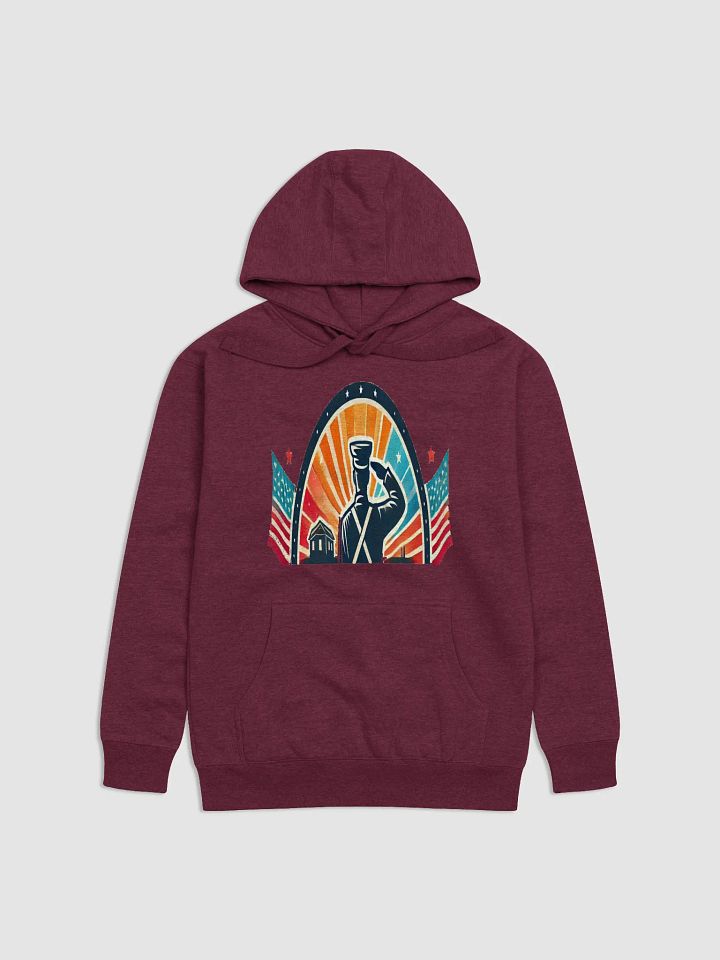 Sunrise Salute Patriotic Hoodie product image (1)