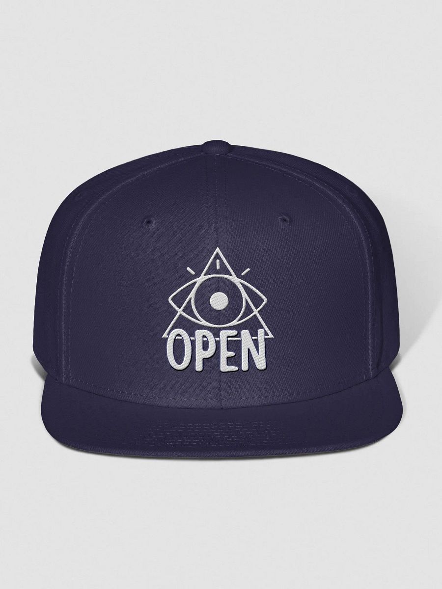 Third Eye Open Wool Blend Snap Back Cap product image (1)