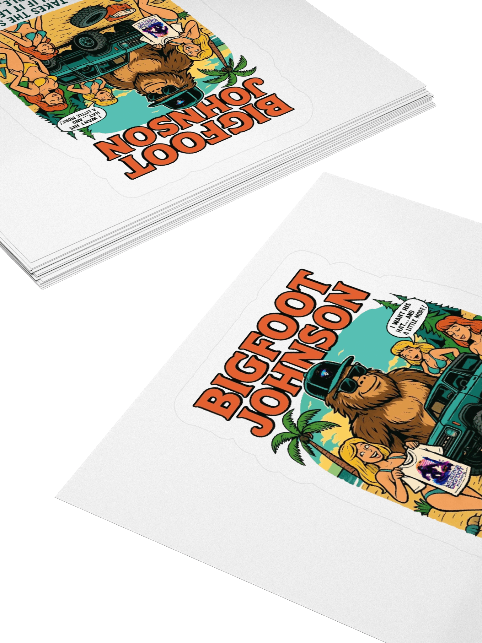 Destination Bigfoot Bronco Bigfoot Johnson Scenic Route Decal (Multiple Sizes Available) product image (10)