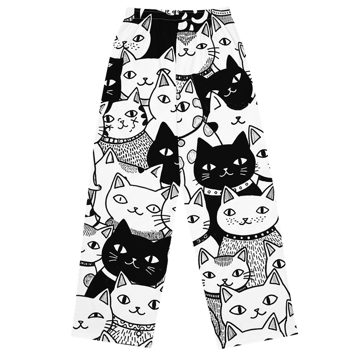 Cosmic Comfort Unisex Wide-Leg Pants product image (2)