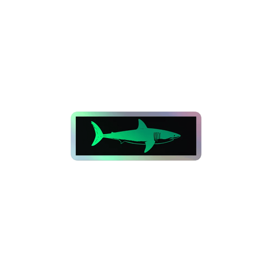 Shark Sticker (Holographic) product image (1)