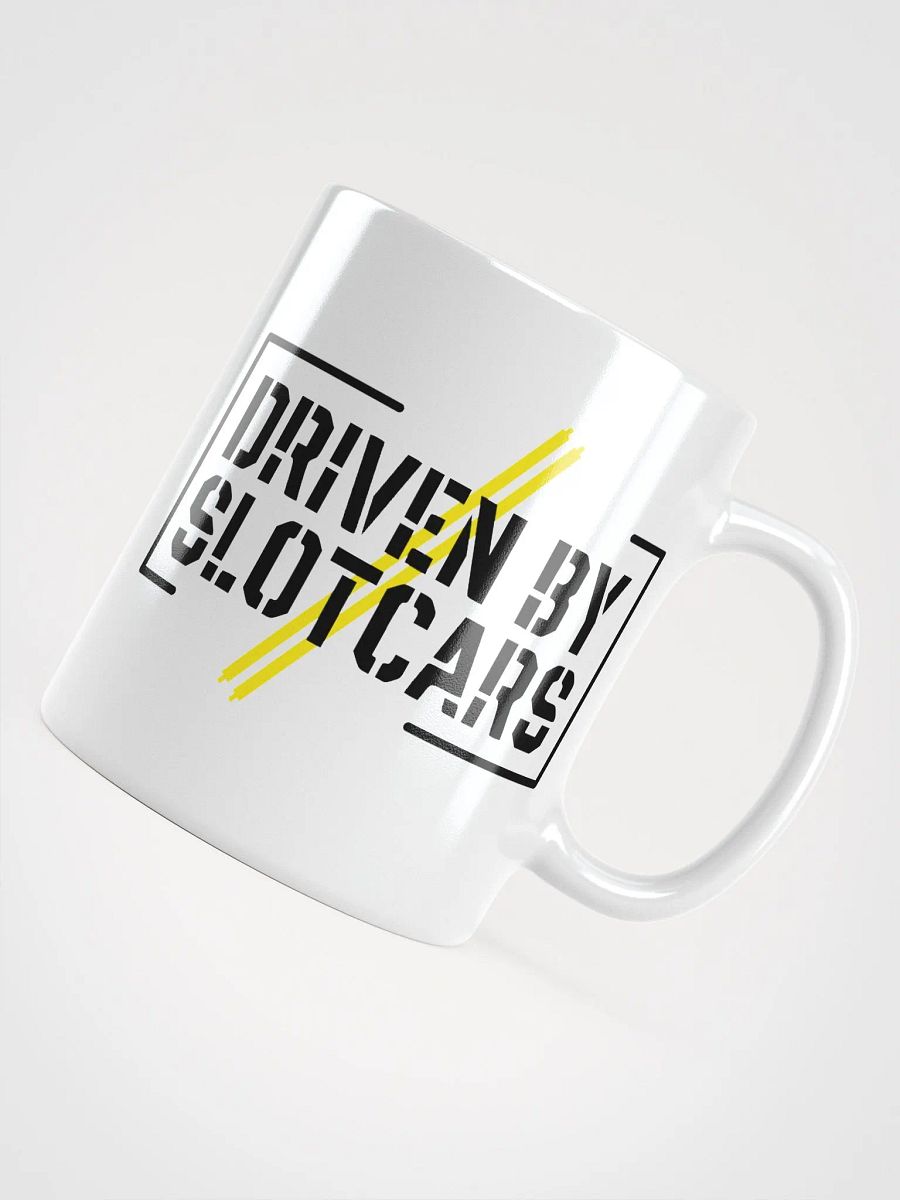 Driven By SlotCars White Glossy Mug product image (4)