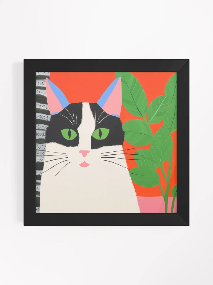 Vibrant Cat's Whiskers Framed Poster product image (2)