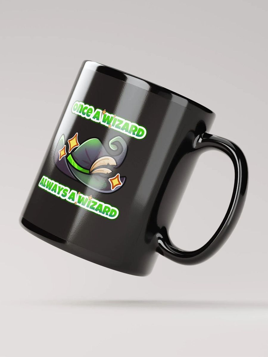 Once a Wizard, Always a Wizard Mug (Black) product image (3)