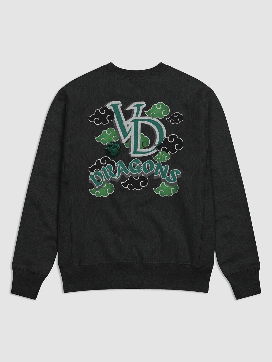 THE GREEN RAIN CLOUD HEARTED SWEATSHIRT product image (2)