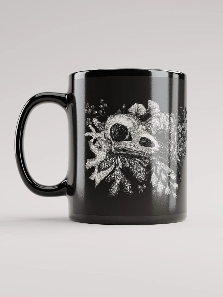 Raven Skull Black Mug product image (1)